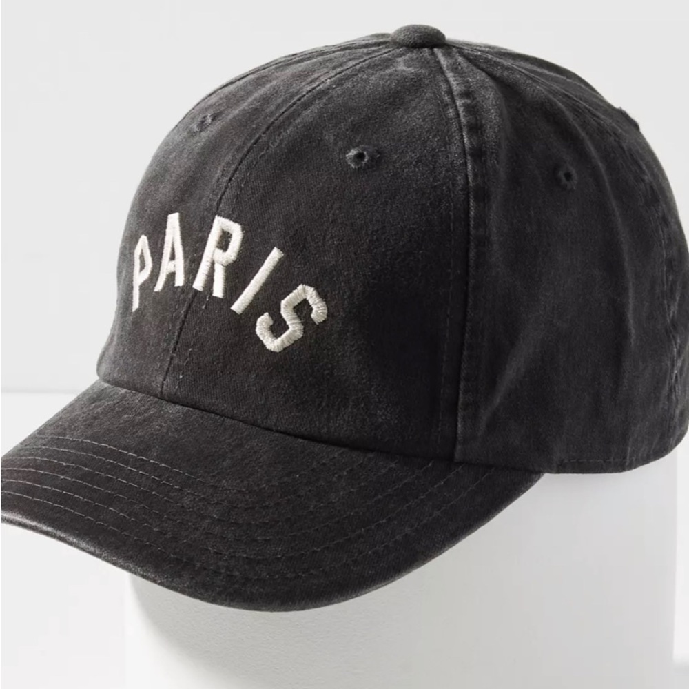 Anthropologie Wanderlust Paris Baseball Cap - Picture 2 of 4